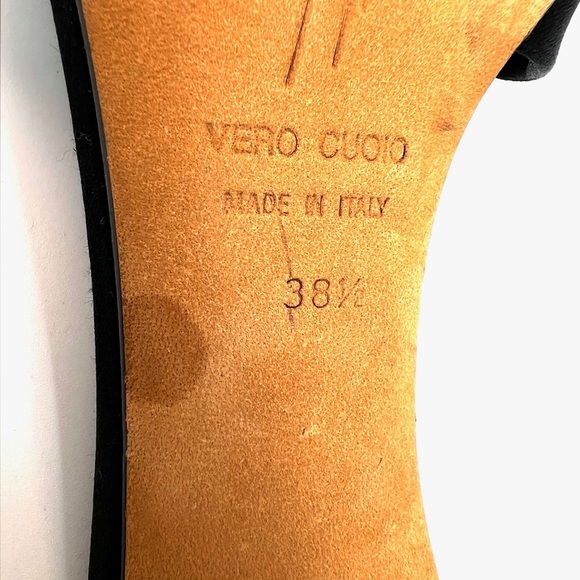 𝅺giuseppe Zanotti Leather and Fabric Stitched Heels - Picture 6 of 13